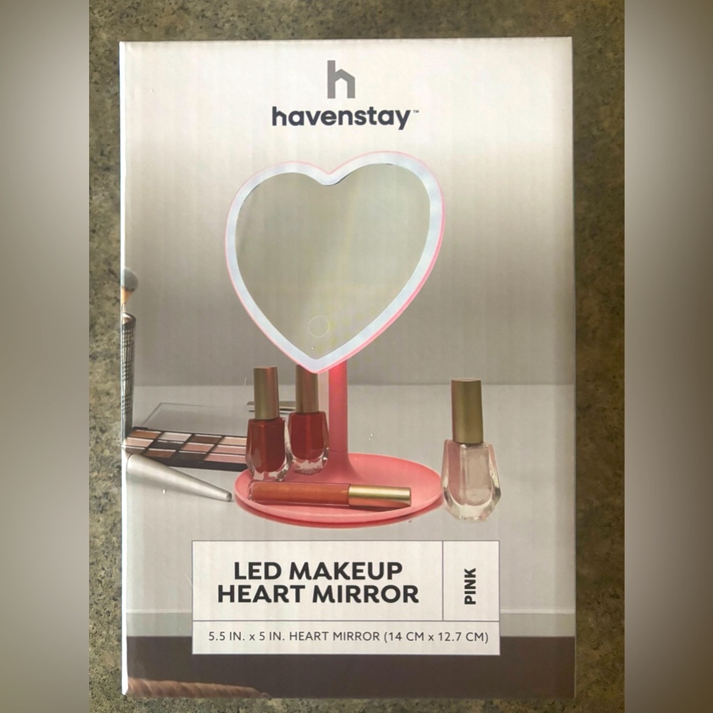 FREE LED Heart Mirror NWB
